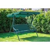 Tuinschommel - 3 personen - groen - 180 cm breed