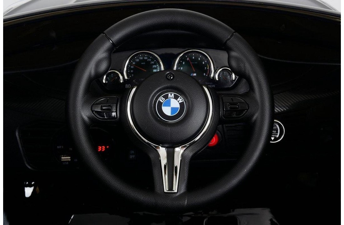 BMW X6M - kinderwagen - zwart - elektrisch bestuurbaar - 3,6 km/u