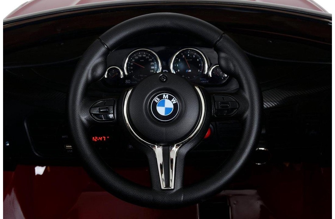 BMW X6M - kinderwagen - rood - elektrisch bestuurbaar - 3,6 km/u