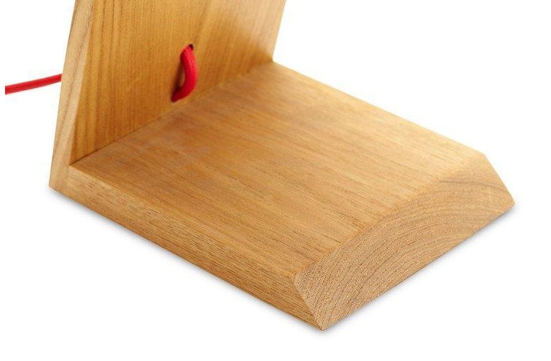 Houten tafellamp - designer - hout kleur