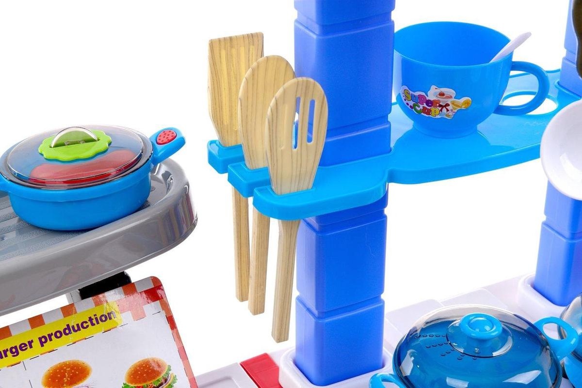 Kinderkeuken - speel keuken met keukengerei & keukenapparaten