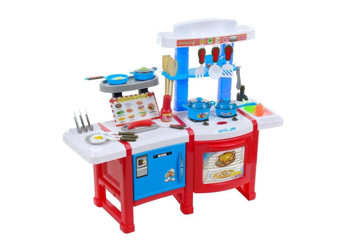 Kinderkeuken - speel keuken met keukengerei & keukenapparaten