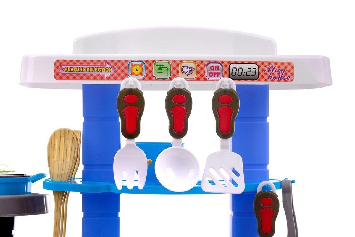 Kinderkeuken - speel keuken met keukengerei & keukenapparaten