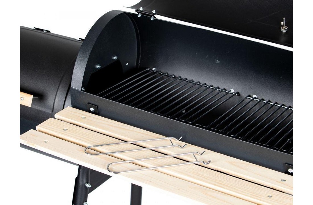 Babecue & roker - BBQ- met thermometer - houtskool