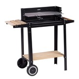 Barbecue - BBQ - met 1 werkplateau - met verstelbaar rooster