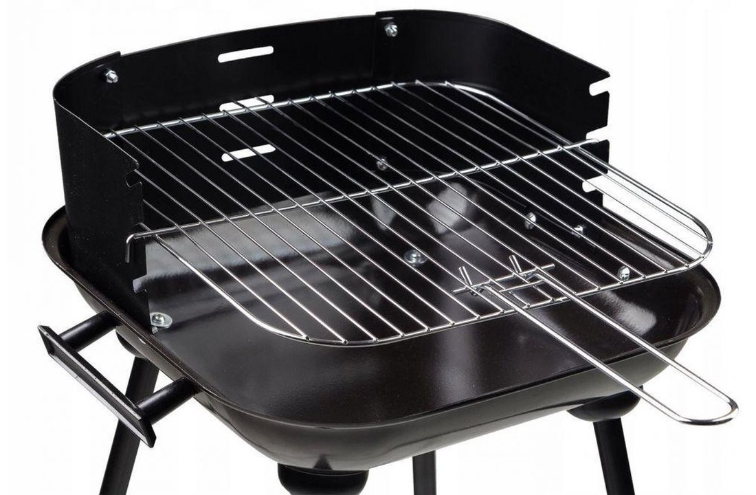 Barbecue - BBQ - met hoogte verstelling en handvaten
