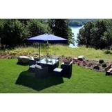 Zweefparasol - inklapbaar - marineblauw - Ø 300 cm