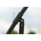 Zweefparasol - inklapbaar - marineblauw - Ø 300 cm