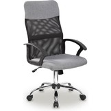 Bureaustoel - ademende rugleuning - hoogte verstelling - grijs