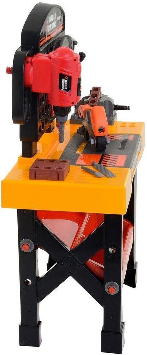 Kinder workstation - speelwerkbank - met gereedschap