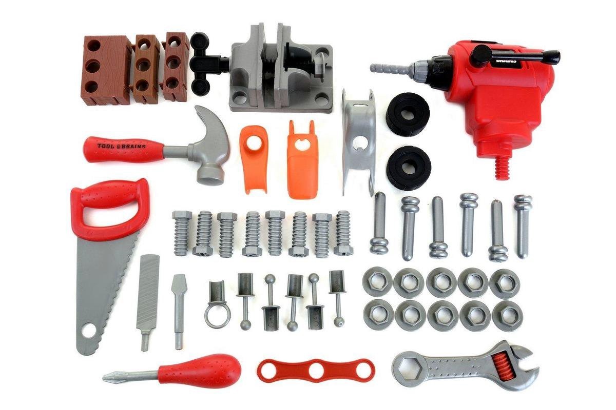 Kinder workstation - speelwerkbank - met gereedschap