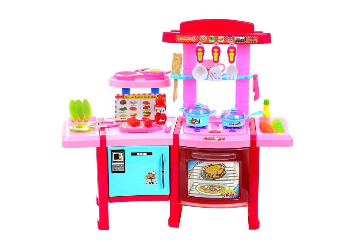 Kinderkeuken - speel keuken met keukengerei & keukenapparaten