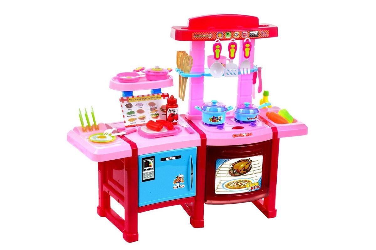 Kinderkeuken - speel keuken met keukengerei & keukenapparaten