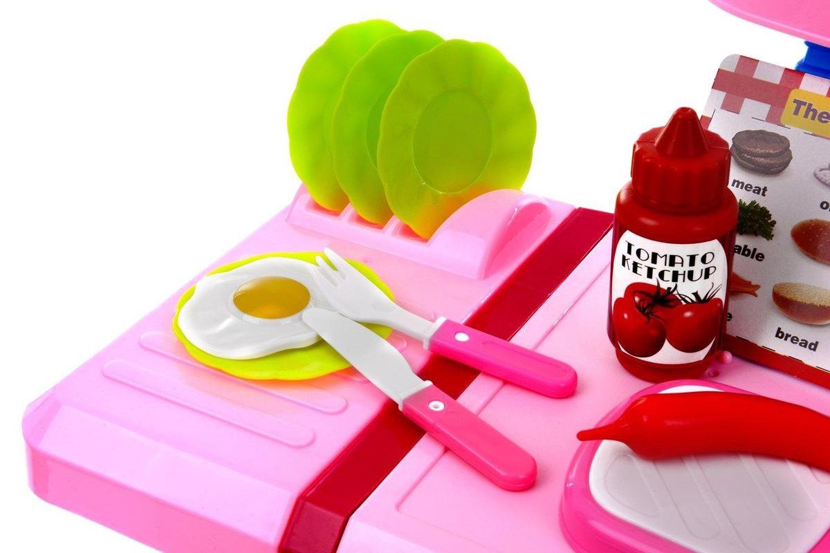 Kinderkeuken - speel keuken met keukengerei & keukenapparaten