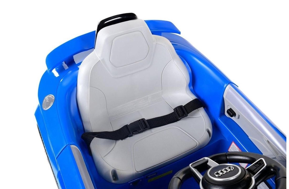 Elektrische bestuurbare kinderauto Audi TT-RS blauw - 3,6 km/u