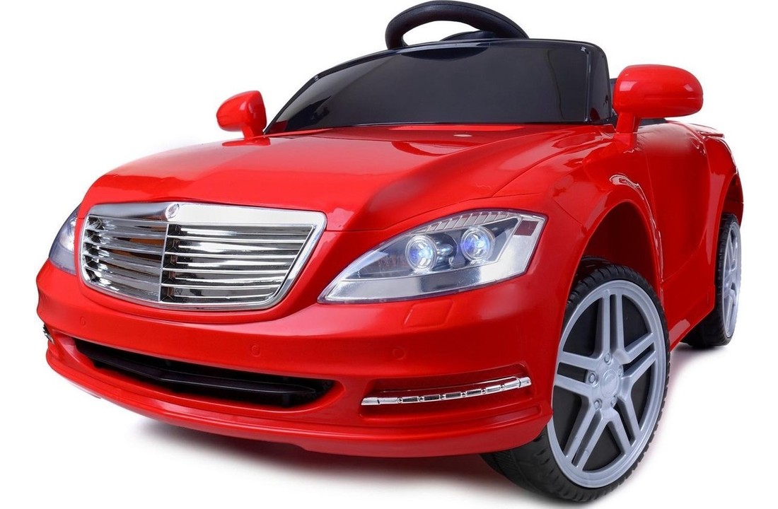 Elektrische bestuurbare kinderauto rood - cabrio - 3,6 km/u