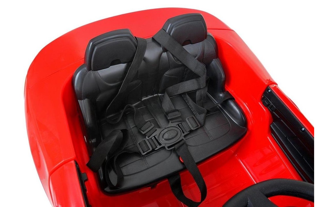 Elektrische bestuurbare kinderauto rood - cabrio - 3,6 km/u