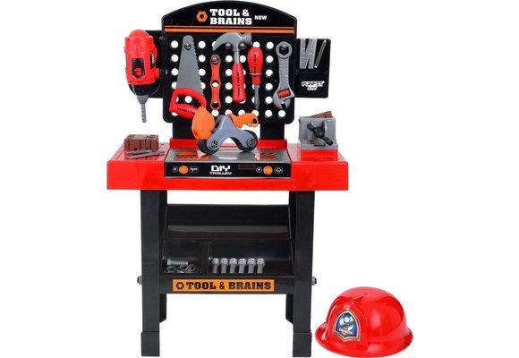 Kinder workstation - speelwerkbank - met gereedschap