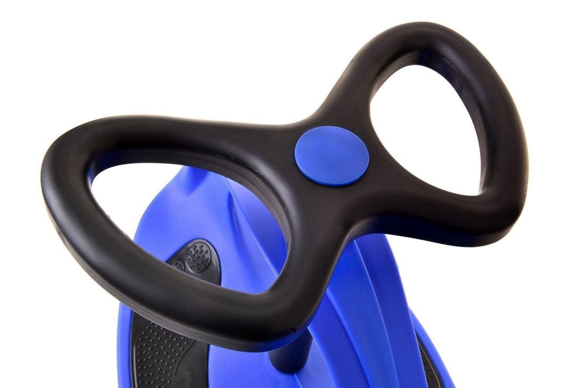 Wiggle car - wiebelauto - met LED-verlichte wielen - blauw