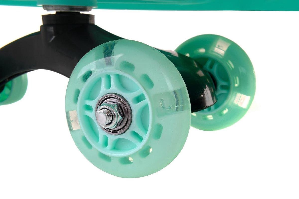 Wiggle car - wiebelauto - met LED-verlichte wielen - groen