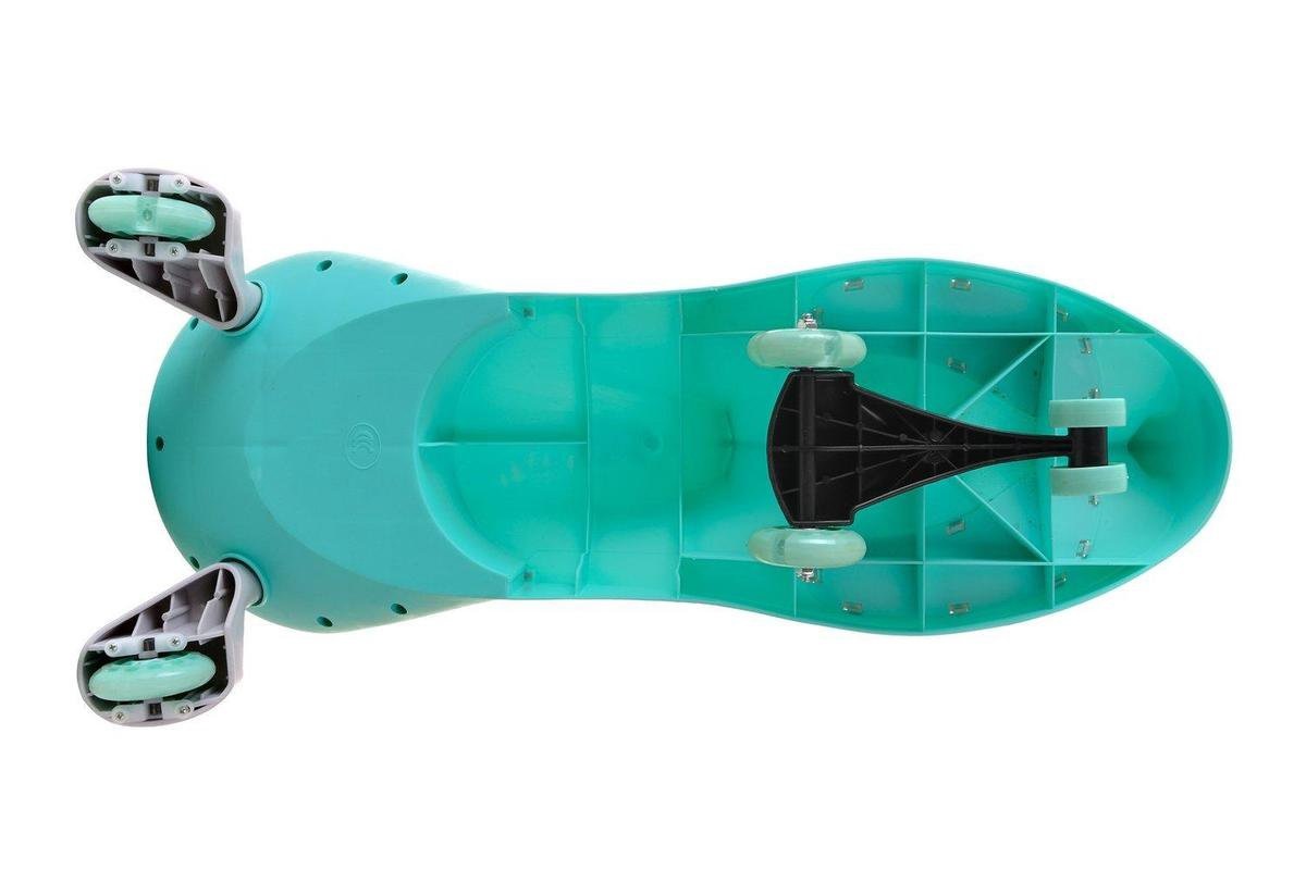 Wiggle car - wiebelauto - met LED-verlichte wielen - groen