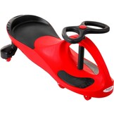 Wiggle car - wiebelauto - met LED-verlichte wielen - rood