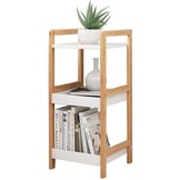 Boekenkast - nachtkastje - gangkast - wit