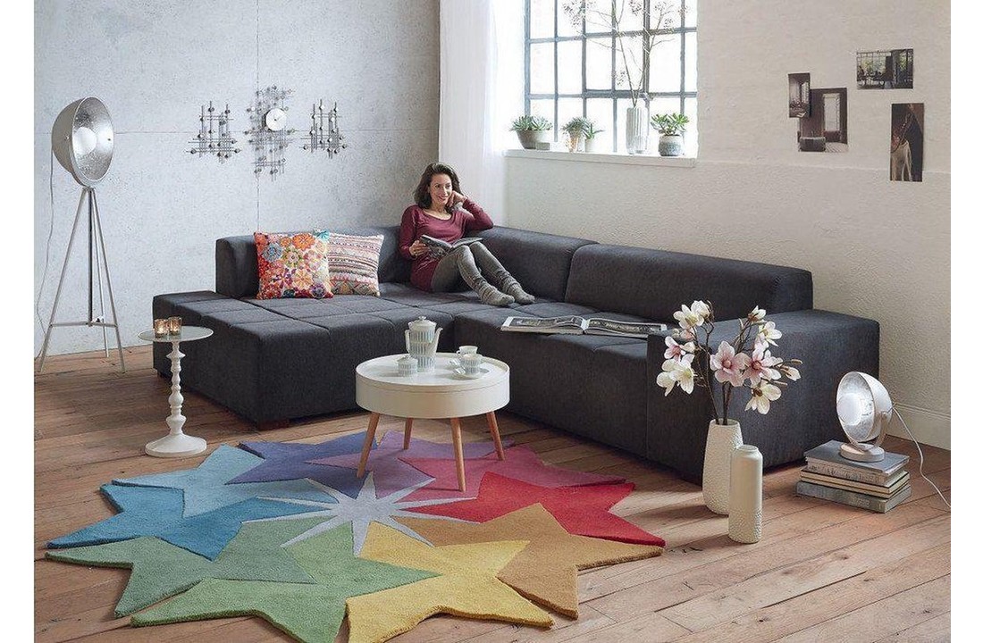 Houten salontafel met opbergruimte - 60x60x40 - wit