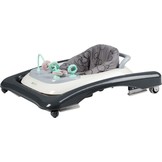 Baby loopstoel - afneembare hoes & verstelbare zitting - grijs