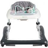 Baby loopstoel - afneembare hoes & verstelbare zitting - grijs