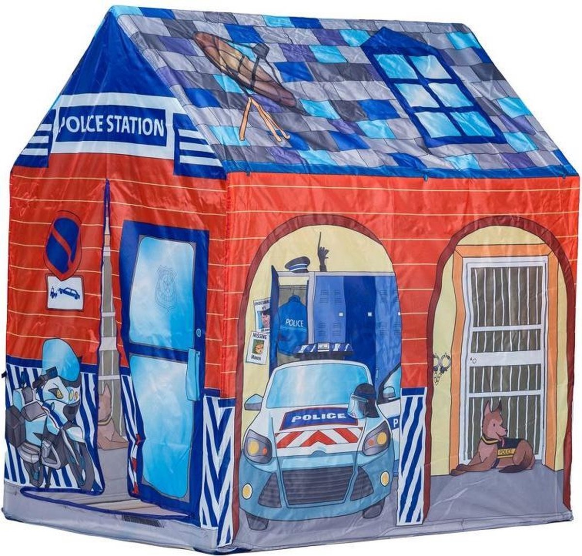 Kinder speeltent - politie bureau - 95x72x102 cm