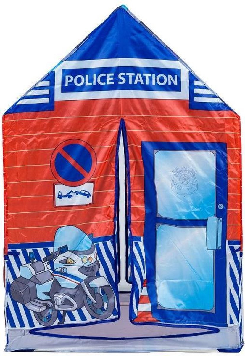 Kinder speeltent - politie bureau - 95x72x102 cm