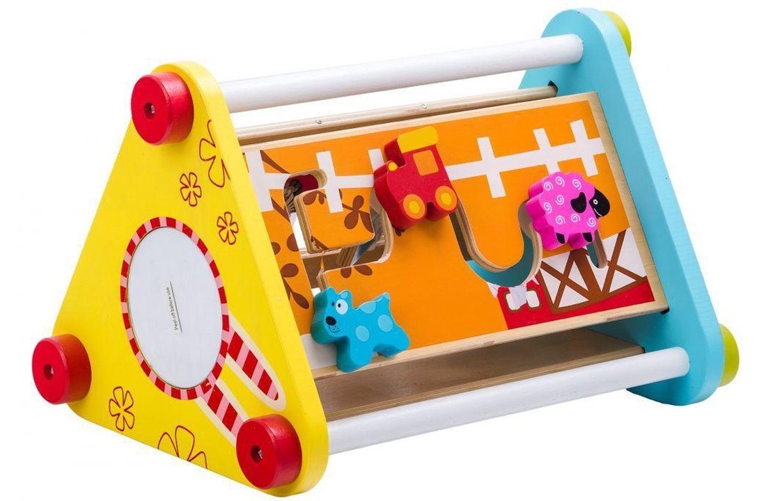 Educatieve kubus - blokkendoos speelgoed - 4 in 1