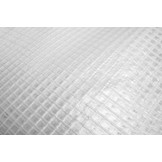 Kweektent buitenhoes - 3x6 m - 18m2 oppervlakte - met ritssluiting - vervangingszeil - wit