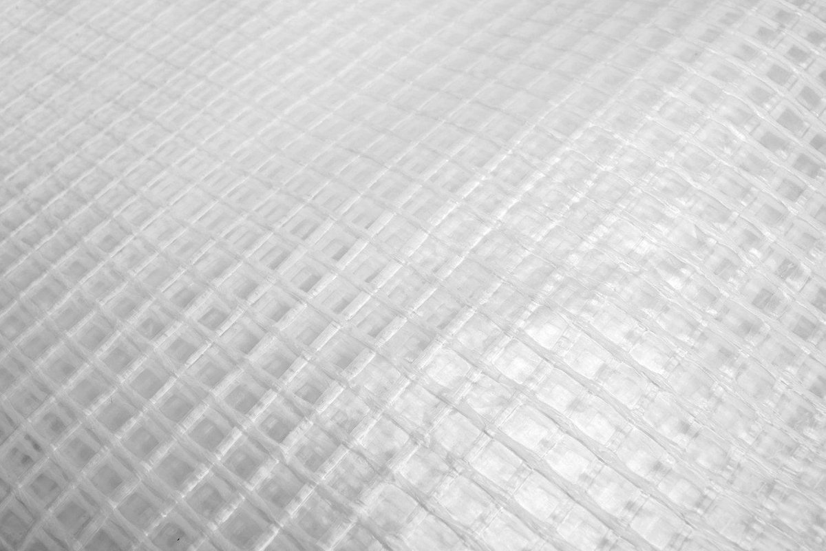 Kweektent buitenhoes - 3x6 m - 18m2 oppervlakte - met ritssluiting - vervangingszeil - wit