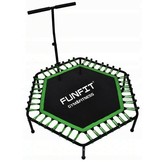 Fitness trampoline groen - 130 cm