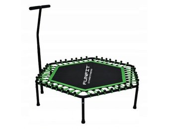 Fitness trampoline groen