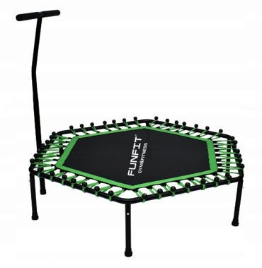 Fitness trampoline groen - 130 cm