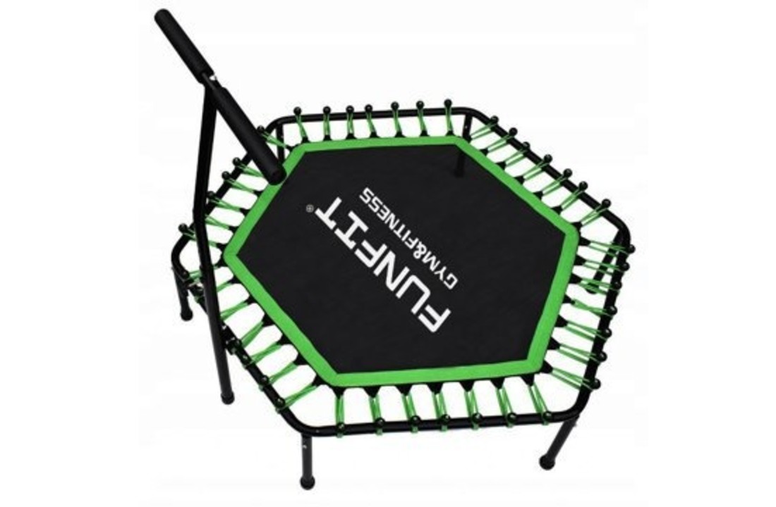 Fitness trampoline groen - 130 cm