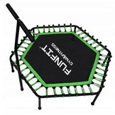Fitness trampoline groen - 130 cm