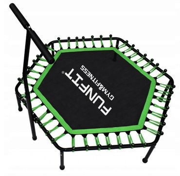 Fitness trampoline groen - 130 cm