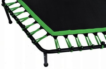 Fitness trampoline groen - 130 cm