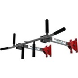 Optrekstang voor wand met bokszak ophanging