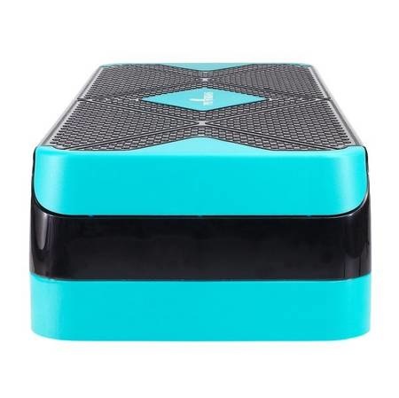 Aerobic step  blauw - 2 hoogte standen - 67x27 cm