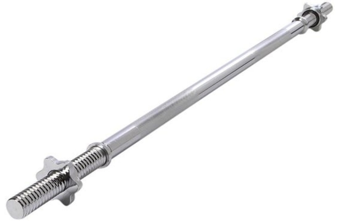 Halterstang voor gewichten - 120 cm breed