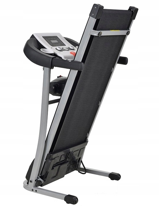 Loopband fitness - inklapbaar - met massage & buikspier-twister - met hartslag meting