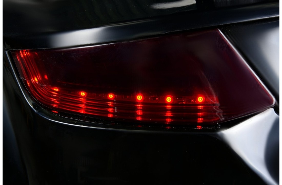 Audi TT RS - kinderwagen - zwart - elektrisch bestuurbaar - 3 km/u