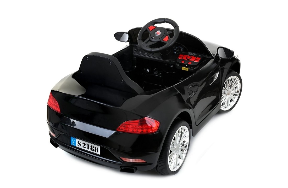 Elektrisch bestuurbare carbio auto -zwart - 3,6 km/u