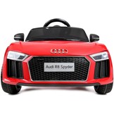 Elektrische kinderauto - Audi R8 Spyder - 2x35W - rood