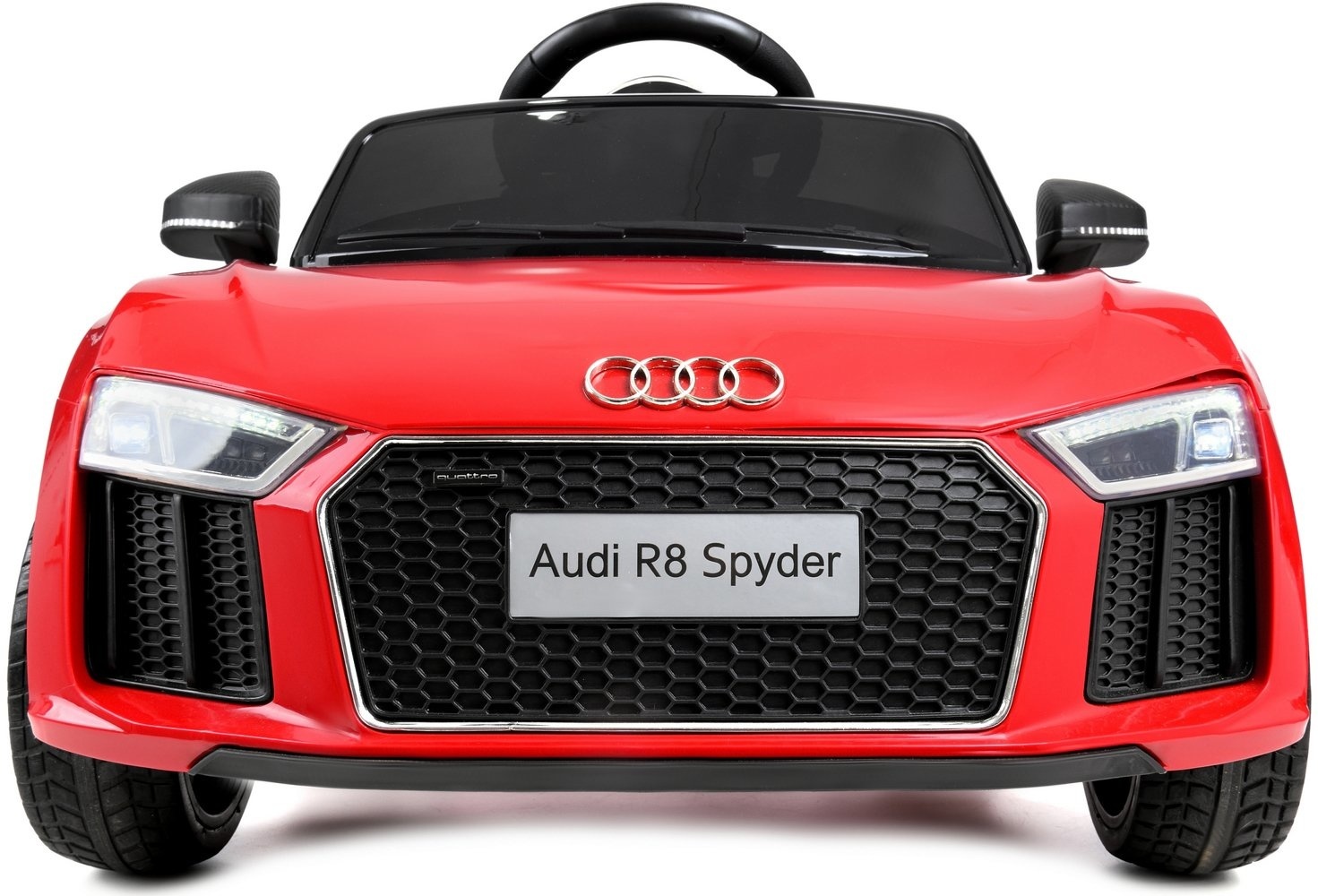 Elektrische kinderauto - Audi R8 Spyder - 2x35W - rood